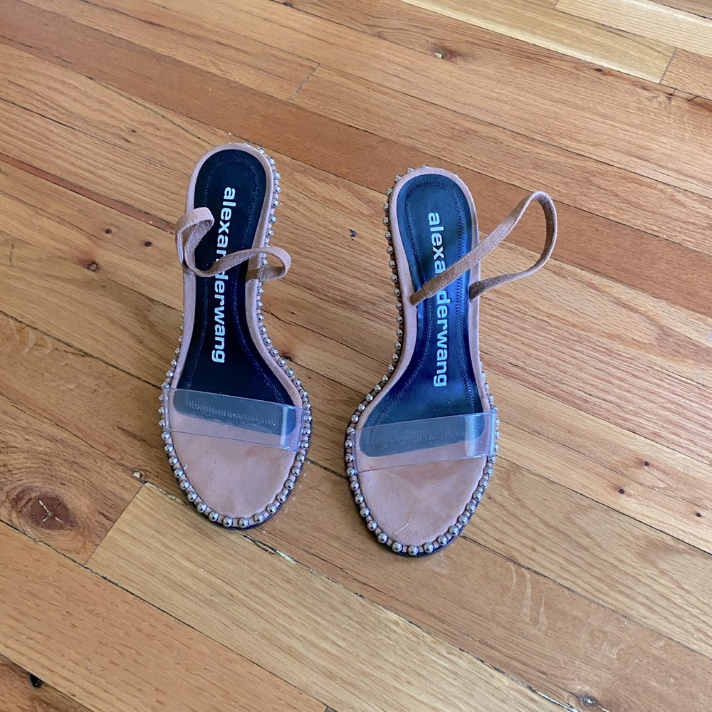 Pre-owned Alexander wang nova sandals in Clay